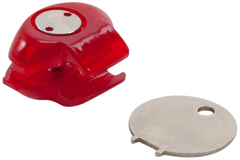 Allen 18511 Handgun Trigger Lock with Key - Red