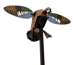 Mojo Outdoors Elite Series Blue Wing Teal Spinning Wing Duck Motion Decoy - Multi-Color Plastic