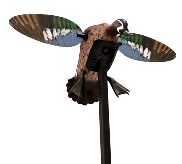 Mojo Outdoors Elite Series Blue Wing Teal Spinning Wing Duck Motion Decoy - Multi-Color Plastic