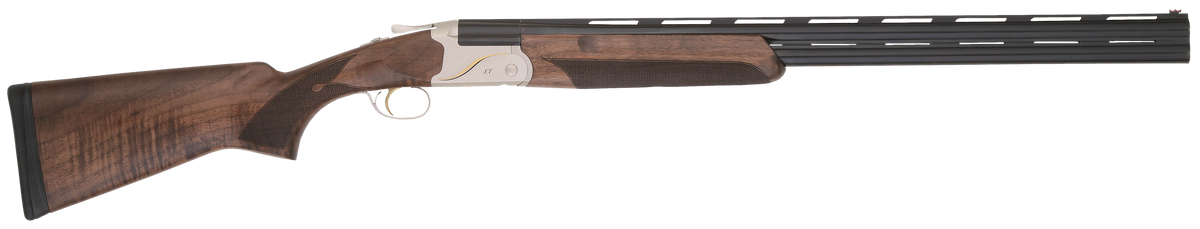 TriStar Trinity II LT 16 Gauge 28" 2rd 2.75" Break Open Shotgun - Silver Receiver, Walnut