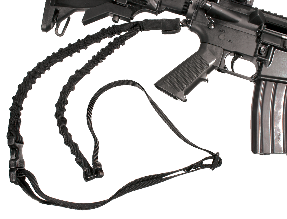 Blackhawk Storm Single-Point Rifle Sling 1.25" x 46-64" Black Nylon Webbing