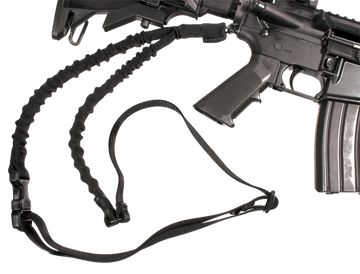 Blackhawk Storm Single-Point Rifle Sling 1.25" x 46-64" Black Nylon Webbing