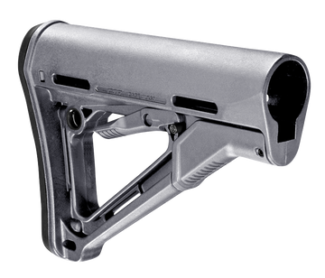 Magpul Industries CTR Carbine Stock Mil-Spec Stealth Gray Polymer for AR-15/M16/M4