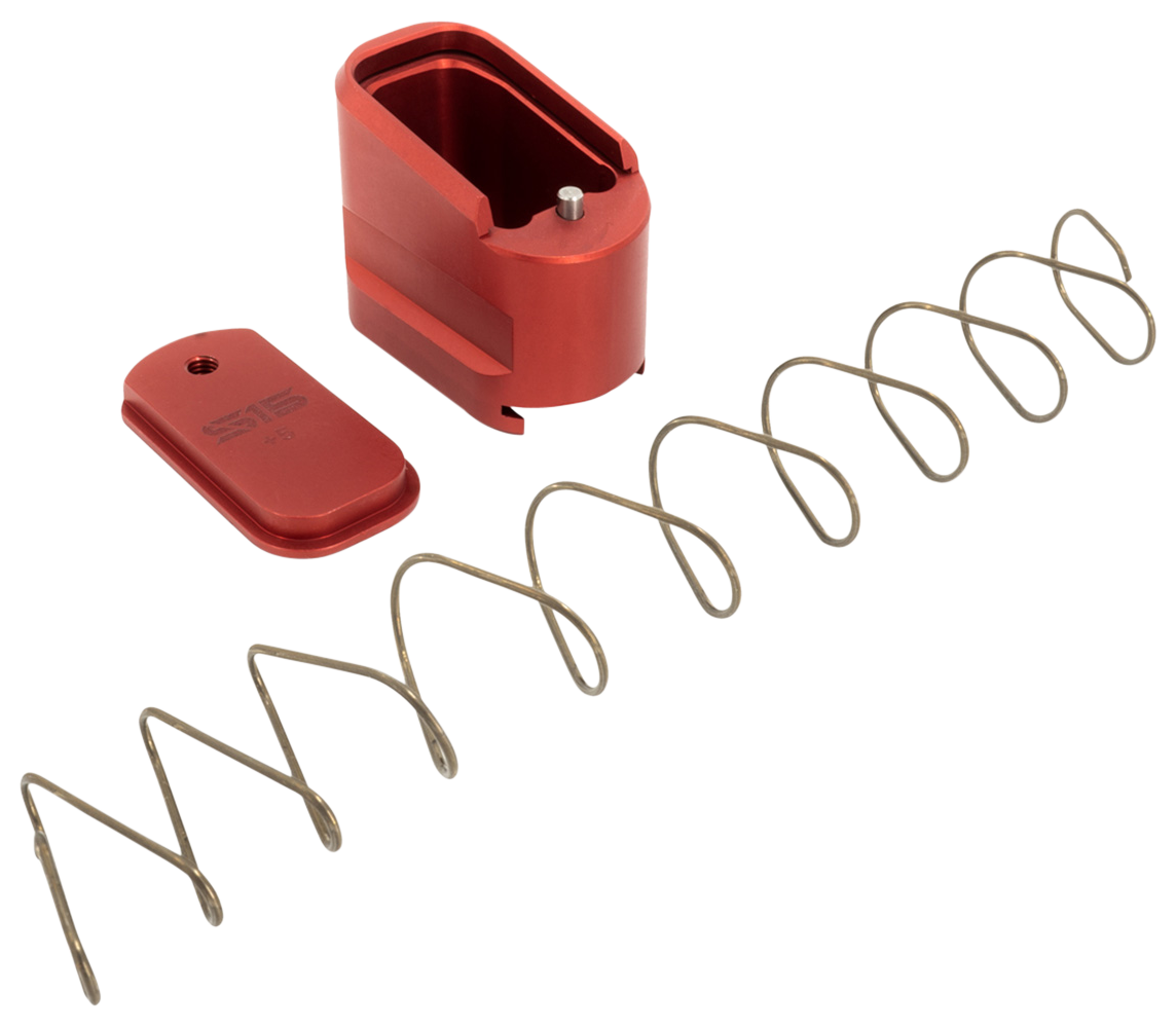 Shield Arms S15 +5 Magazine Extension 5rd - Red Anodized Aluminum