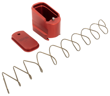 Shield Arms S15 +5 Magazine Extension 5rd - Red Anodized Aluminum