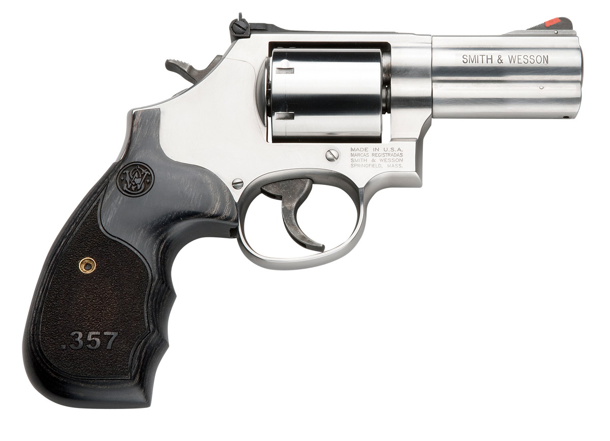 Smith & Wesson Model 686 Plus 357 Magnum 3" 7-Rd DA/SA Stainless Revolver - CA Compliant