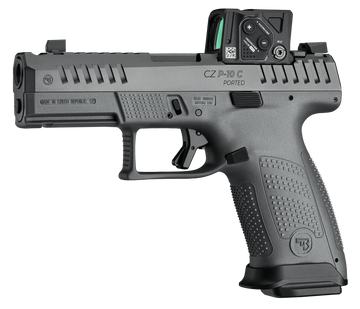 CZ P-10 C Compact Ported 9mm Luger 4" 15+1 Semi-Auto Pistol w/Aimpoint COA