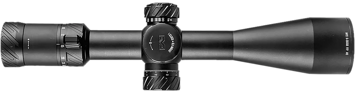 Meprolight USA MVO 6-36x56mm 34mm Tube FFP M3 MRAD Illuminated Riflescope - Black