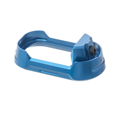 Tyrant CNC Magwell Fits Glock 19 Gen 3-4 Blue Aluminum