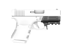 Recover Innovations GR2601 Rail Adapter for Glock 26 and 27 Black Polymer