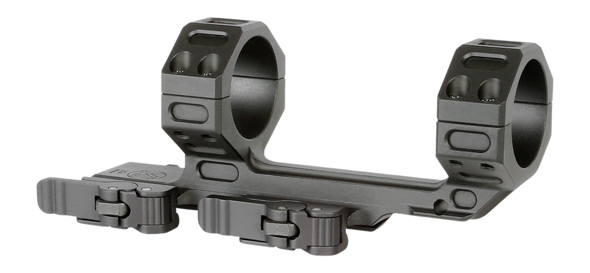 Midwest Industries MK2 QD 34mm Scope Mount 1.50in Standard - Black Hardcoat Anodized
