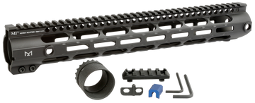 Midwest Industries MICRL30815 308 Combat Rail DPMS Low 15" M-LOK Free-Float Handguard - AR-308/LR-308