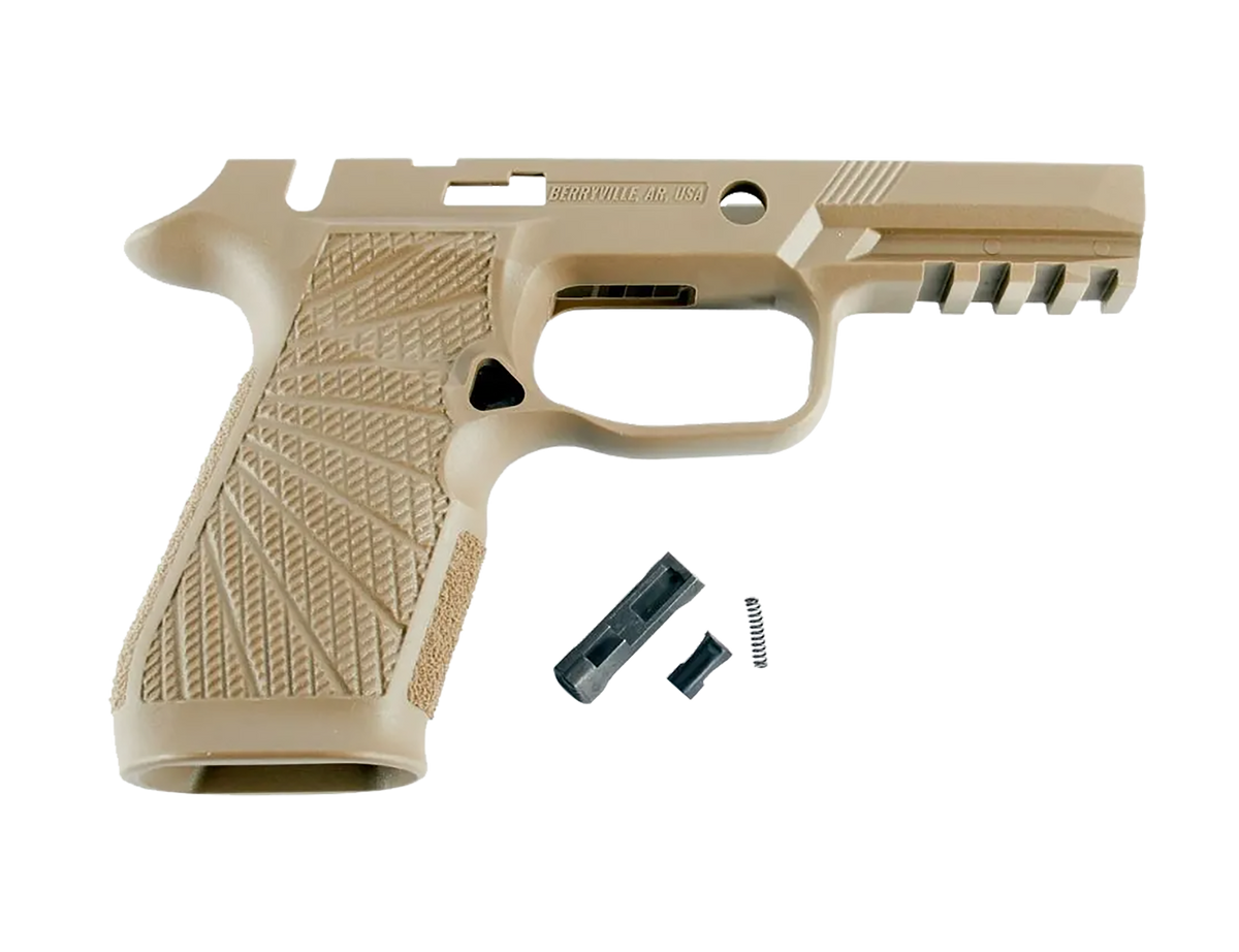 Wilson Combat 320CMT WCP320 Carry Grip Module Tan Polymer - Sig P320 Manual Safety