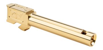 Zaffiri Precision IBS Barrel Glock 19 Gen 3 9mm Luger 3.89" Gold TiN Stainless Steel