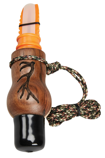 Wayne Carlton's Calls Whispering Cow Elk Mouth Call - Walnut/Maple