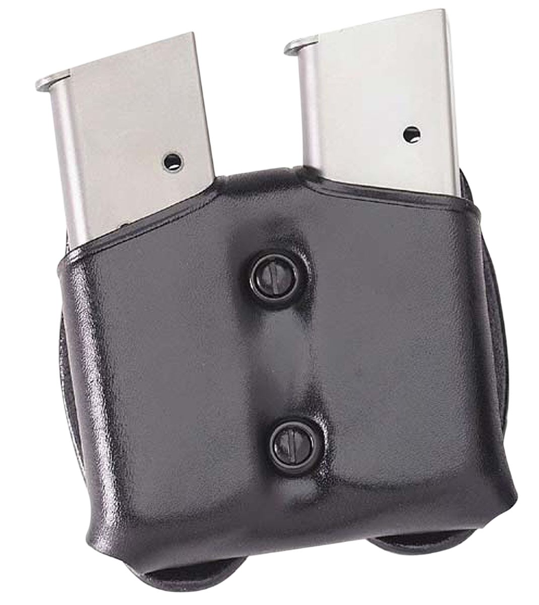 Galco CDM Double Mag Carrier Black Leather Belt Loop 1.50-1.75" 9mm Luger Taurus PT140 Ambidextrous