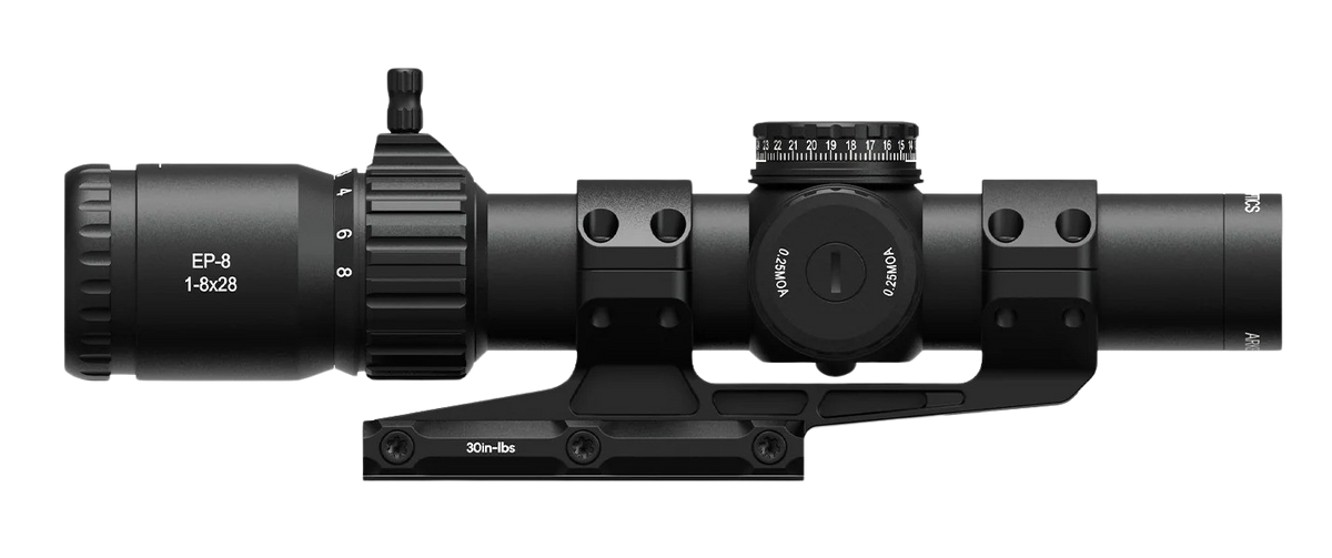 ARKEN EP8 1-8x28 FFP LPVO 34mm Tube KL Box MOA Riflescope