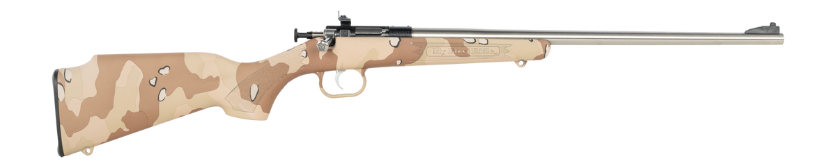 Crickett KSA2179 My First Rifle Gen2 22 LR 16.13" 1-Rd Bolt Action Rifle - Desert Storm Camo Stock