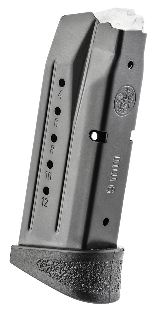Smith & Wesson M&P Compact 9mm Luger 12-Rd Blued Steel Magazine