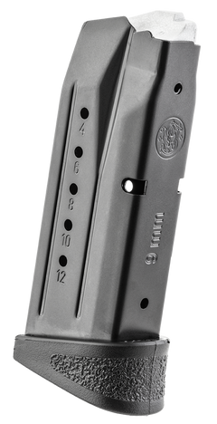 Smith & Wesson M&P Compact 9mm Luger 12-Rd Blued Steel Magazine