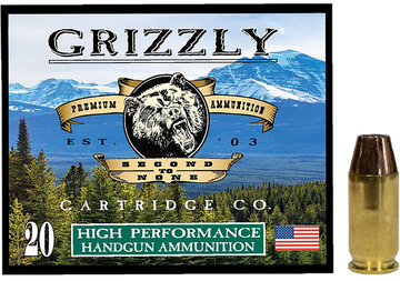 Grizzly Ammo GC45A2 45 ACP 230gr JHP 20 Rd - Box or Case