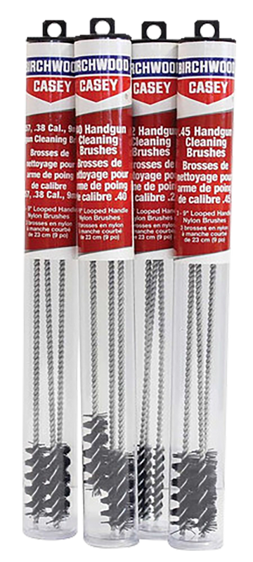 Birchwood Casey Handgun Looped Cleaning Brushes 40 Cal 9 in 3 Pack