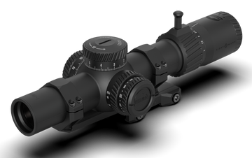 Sightmark Presidio 1-10x26 1.34" Tube Second Focal Plane CRED-10 Rifle Scope