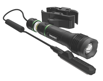 iProtec 665 LG250 Green LED Firearm Light w/Red Laser 25/250 Lumens Black Anodized