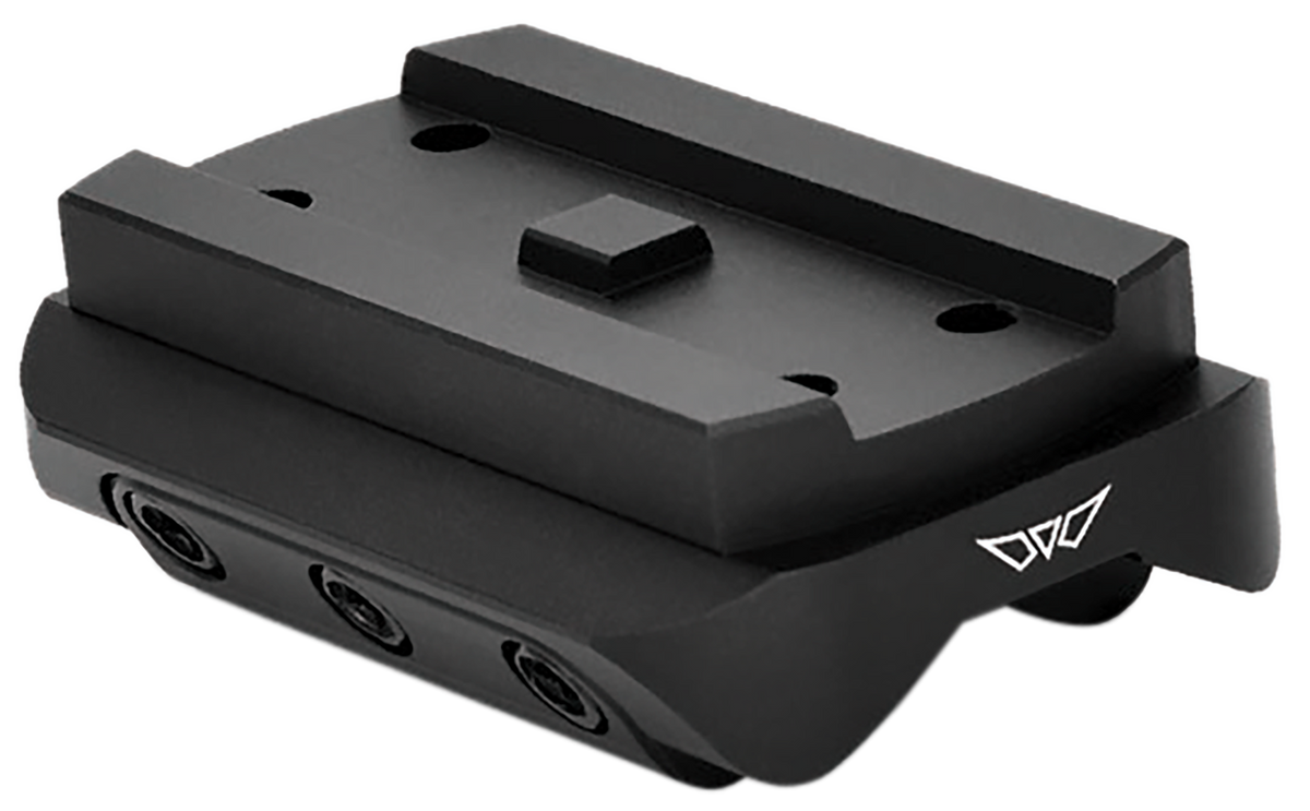 Warne 6111M Mini Red Dot Mount Shotgun Rib Black Anodized Aluminum