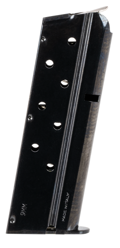 Mec-Gar 1911 Officer 9mm 8-Round Blued Carbon Steel Magazine