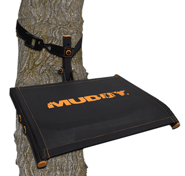 Muddy Ultra Tree Seat Black Flex-Tek/Steel 18" x 13" - 300 lb Capacity