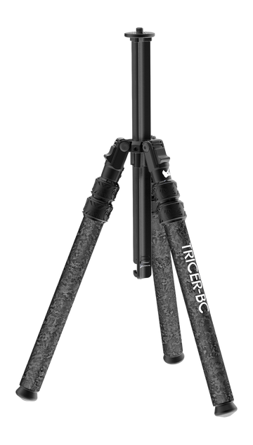 Tricer BC 2.0 Black Carbon Fiber Backcountry Tripod - 40 in