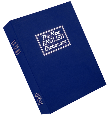 Bulldog BD1180 Deluxe Diversion Book Safe Combination Blue Steel - Holds 1 Handgun