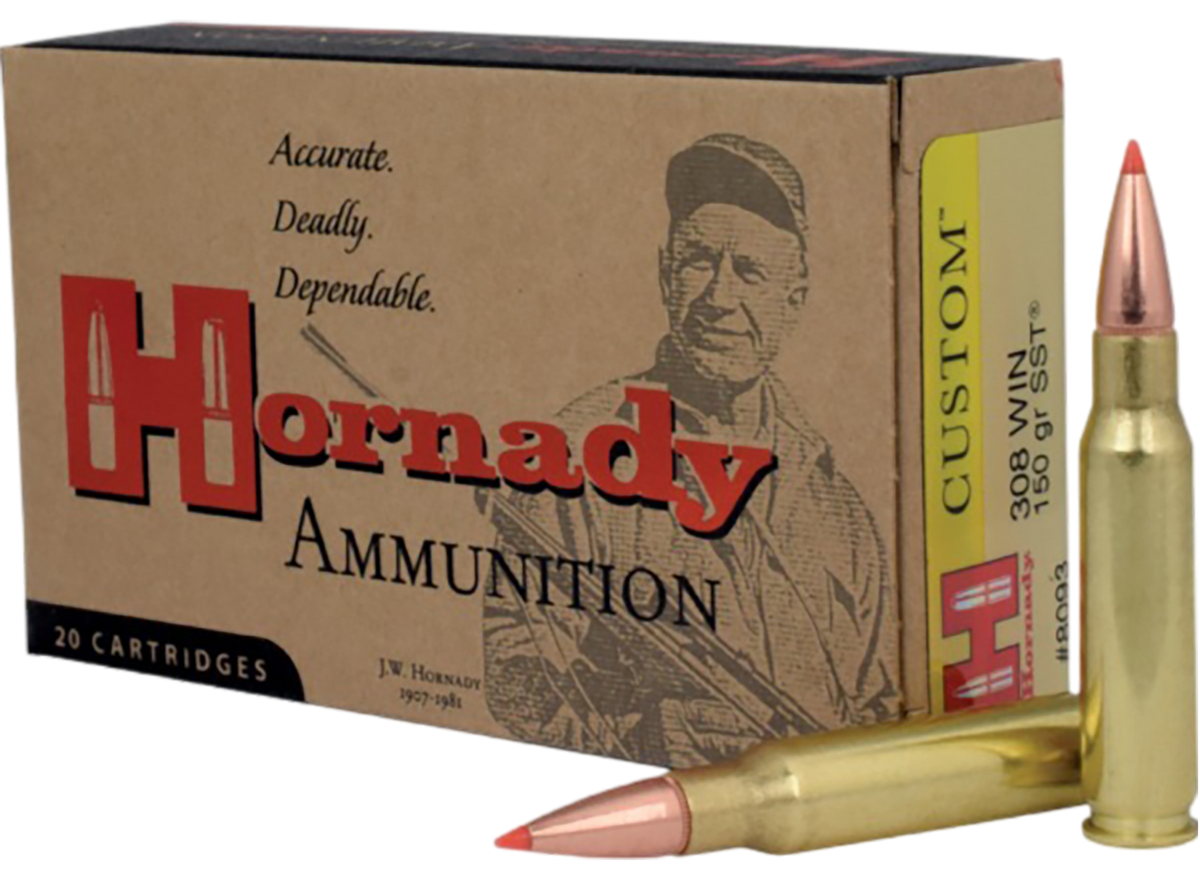 Hornady Custom 308 Win 150gr SST - Box or Case