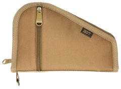 Bulldog BDT620T Deluxe Pistol Case 12" x 6" Tan Nylon - Padded