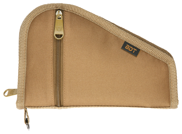 Bulldog BDT620T Deluxe Pistol Case 12" x 6" Tan Nylon - Padded