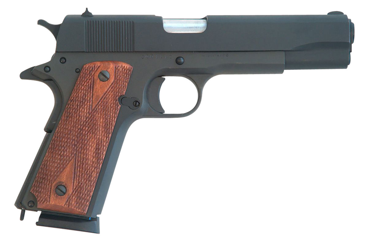 Cimarron 1911 .45 ACP 5.03" 8+1 Semi-Auto Pistol - Black Parkerized