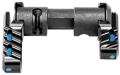 Battle Arms Development BAD-ASS-ELITE Ambidextrous Safety Selector 90/60 Deg AR-15/M16/M4/AR9/AR10 Black Aluminum