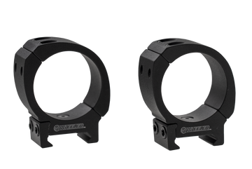 Wheeler Sporter Scope Rings 1" Medium Black Bi-Weaver