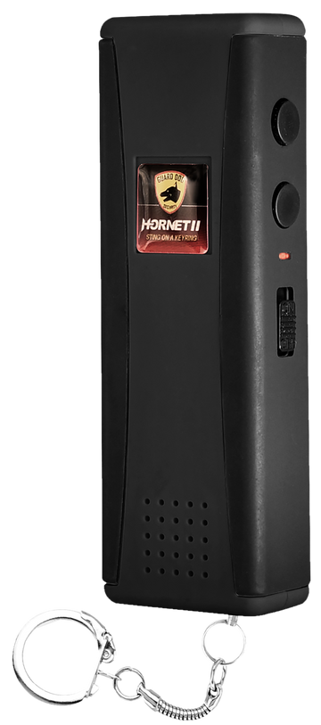 SKYLINE USA INC Hornet 2 Black Stun Gun with Flashlight & 120dB Siren Alarm