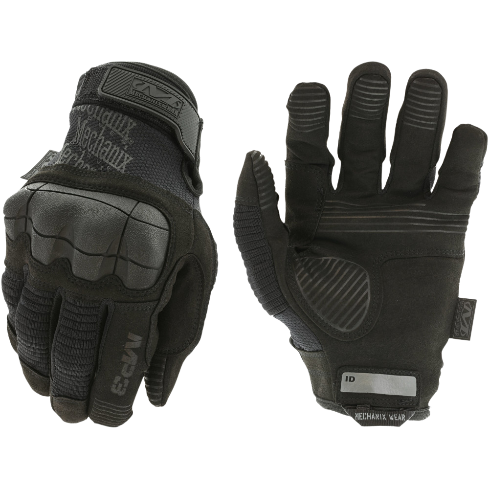 Mechanix Wear M-Pact 3 Covert Black Synthetic Leather XL Combat Gloves