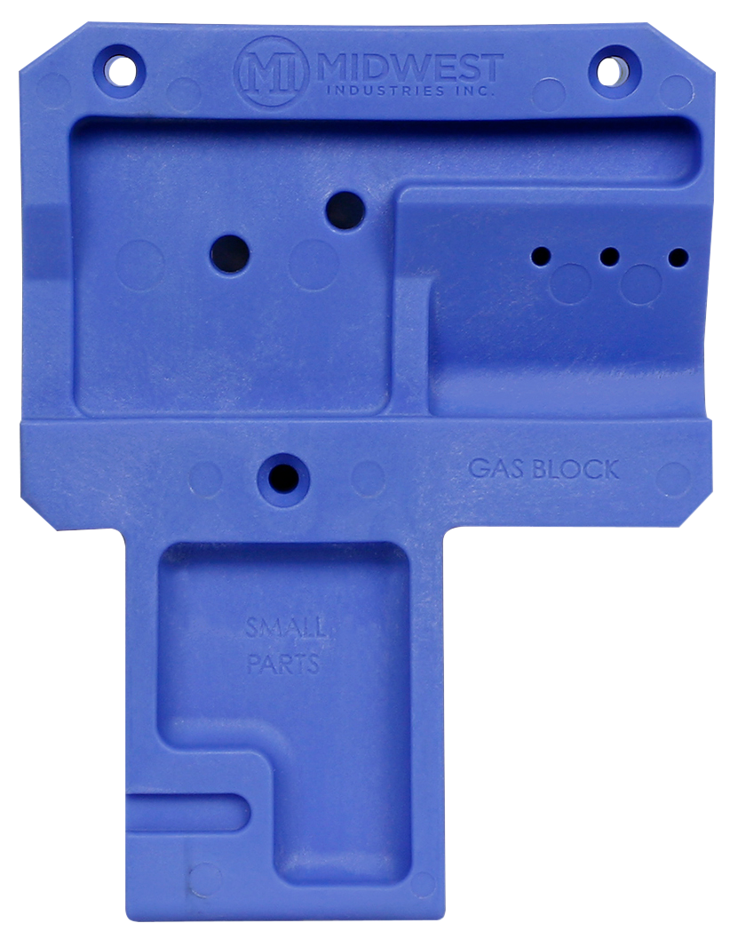 Midwest Industries MILRB Lower Receiver Block - Blue Polymer for Mil-Spec AR-15