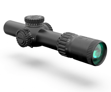 Swampfox Optics Warhorse 1-6x24mm FFP LPVO Green Dragoon MIL Reticle