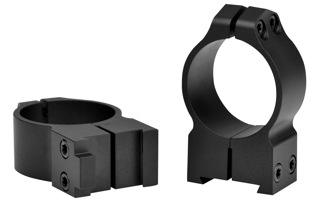 Warne 15BM Maxima CZ 550/557 30mm High Scope Rings - Matte Black