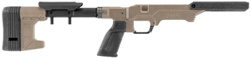 MDT Sporting Goods The Worker LSS Gen3 Chassis Flat Dark Earth Aluminum - Fits Remington 700 Long Action