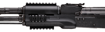 Hogue 74004 OverMolded Rubber Forend Black for Standard AK-47/AK-74