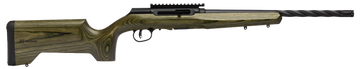 Savage A22 Timber Tactical 22 LR 18" 10+1 Semi-Auto Rifle - OD Green Laminate