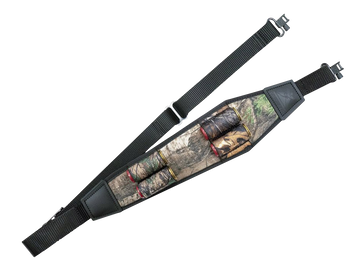 GrovTec GTSL116 Shotgun Ammo Sling Realtree Xtra Padded w/ 4 Shell Loops & Swivels
