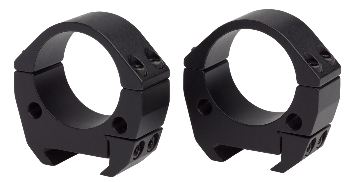 Browning Precision Scope Rings 30mm Low Matte Black Picatinny - 2.00 in Height