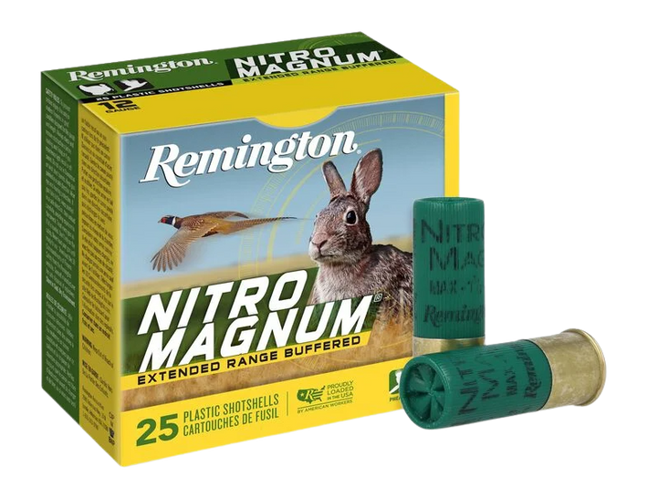 Remington Ammunition Nitro Magnum 12 Gauge 2.75" 1 1/2 oz #4 Shot - Box or Case